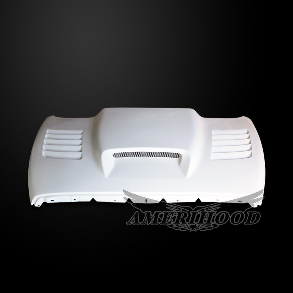 Dodge Ram 3500 2003-2009 Type-SSK Style Functional Heat Extractor Vented Hood